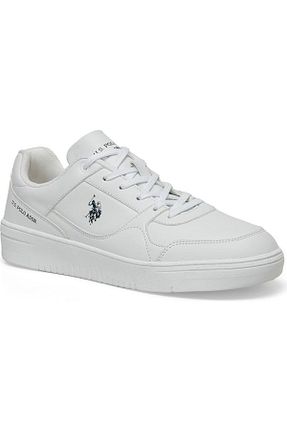 کفش اسنیکر سفید زنانه بند دار U.S. Polo Assn. - کد 806062576