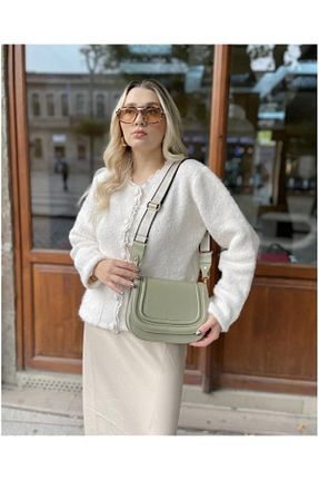 کیف کمری سبز زنانه چرم مصنوعی Butik - کد 862841918