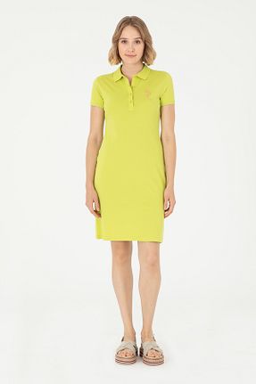 لباس سبز زنانه بافت U.S. Polo Assn. - کد 849959819