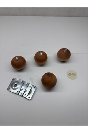 پایه مبل قهوه ای lazzir handle - کد 862989006
