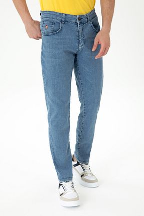 شلوار آبی مردانه پارچه U.S. Polo Assn. - کد 834786160