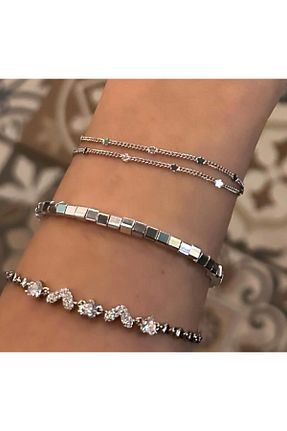دستبند استیل (فولاد) زنانه استیل (فولاد) Gökdeniz Silver - کد 862915868