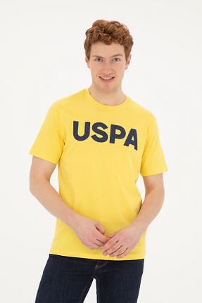 تیشرت زرد مردانه رگولار U.S. Polo Assn. - کد 854044151