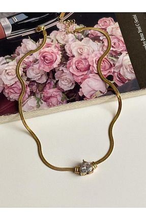 گردنبند جواهر رنگی زنانه منجق Koprinaco - کد 824049320