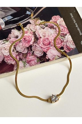 گردنبند جواهر رنگی زنانه منجق Koprinaco - کد 824049320