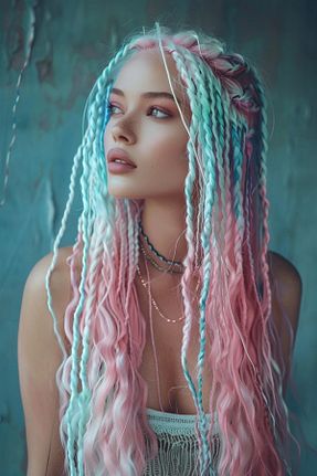 کلاه گیس آبی زنانه Suzan Peruk - کد 862995371