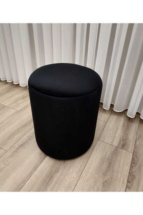 پوف و نیمکت مشکی 45 x 40 Flora - کد 862939675