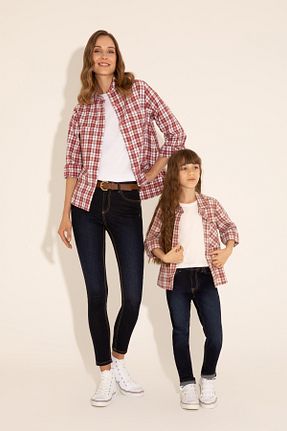 پیراهن صورتی زنانه یقه پیراهنی U.S. Polo Assn. - کد 828864610