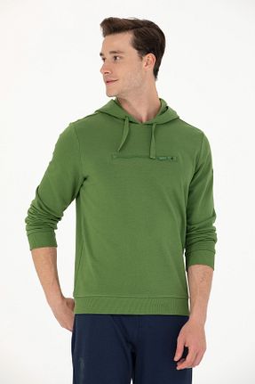 سوئیشرت سبز مردانه ساده U.S. Polo Assn. - کد 828833842