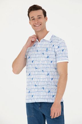 پولوشرت آبی مردانه رگولار U.S. Polo Assn. - کد 839509035
