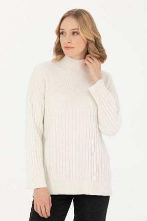 پلیور بژ زنانه ساده U.S. Polo Assn. - کد 840021279