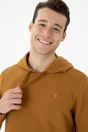 سوئیشرت سبز مردانه ساده U.S. Polo Assn. - کد 828826809