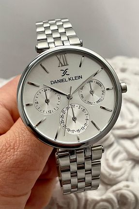ساعت مچی متالیک زنانه 38 میلی متر Daniel Klein - کد 411440986
