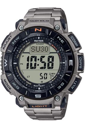 ساعت مچی طوسی مردانه 51-55 میلی متر Casio - کد 356686526