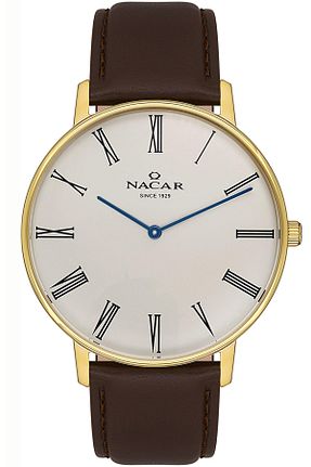 ساعت مچی طلائی مردانه 41 میلی متر Nacar - کد 738523835