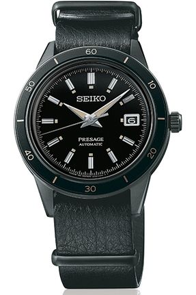 ساعت مچی مشکی مردانه 36-40 میلی متر Seiko - کد 365013085