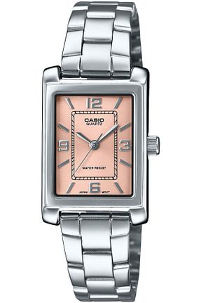 ساعت مچی طوسی زنانه استل (فولاد) Casio - کد 850488500
