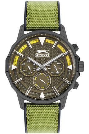 ساعت مچی سبز مردانه 41-45 میلی متر Slazenger - کد 777278520