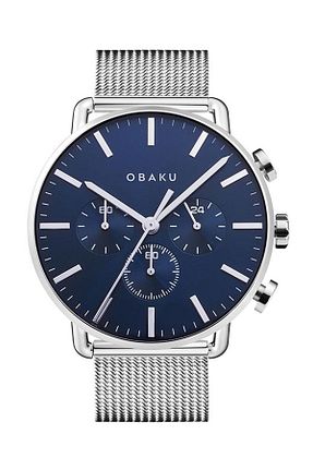ساعت مچی متالیک مردانه استل (فولاد) Obaku - کد 7110041