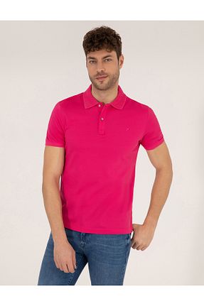 پولوشرت صورتی مردانه %100 پنبه Pierre Cardin - کد 833418475