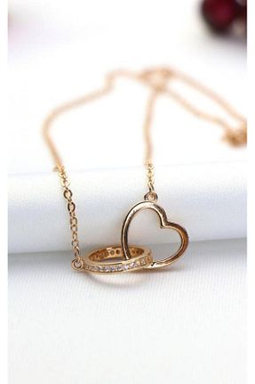 گردنبند نقره صورتی زنانه 925 عیار CAİSYA SILVER - کد 51822130
