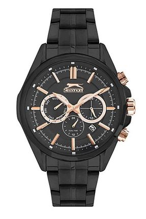 ساعت مچی مشکی مردانه 41-45 میلی متر Slazenger - کد 123788127