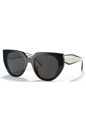 عینک آفتابی مشکی زنانه 52 Prada - کد 101189406