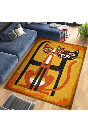 فرش رنگی قابل شستشو Rugs Modern Halı - کد 863090264