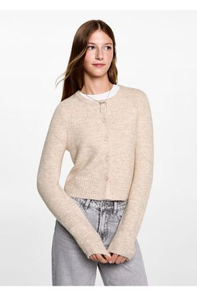 رویه بژ زنانه الاستین MANGO Teen - کد 856365188
