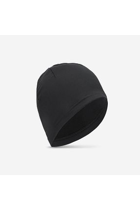 کلاه پشمی مشکی زنانه پلی استر Decathlon - کد 322725626