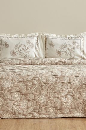 روتختی دونفره بژ پنبه ای Karaca Home - کد 823113733