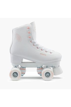 اسکیت سفید زنانه Agresif Paten Decathlon - کد 329600860