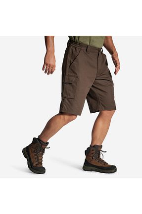 برمودا اسپرت قهوه ای مردانه پلی استر Decathlon - کد 846454265