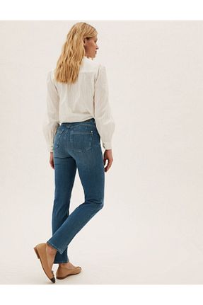 شلوار سرمه ای زنانه پنبه ای Marks & Spencer - کد 280774952