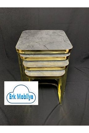 میز عسلی طوسی Suntalam erk mobilya - کد 858639139