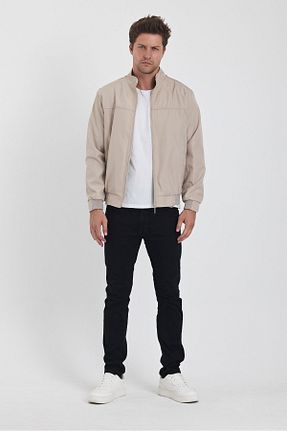 کاپشن طوسی مردانه بافتنی TREND KOMBİN - کد 846253922