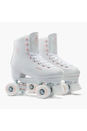اسکیت سفید زنانه Agresif Paten Decathlon - کد 329600860