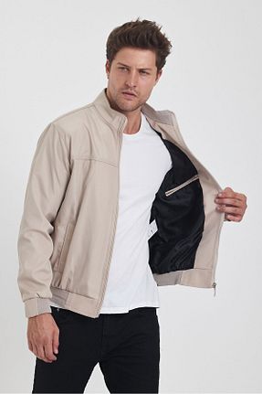 کاپشن طوسی مردانه بافتنی TREND KOMBİN - کد 846253922