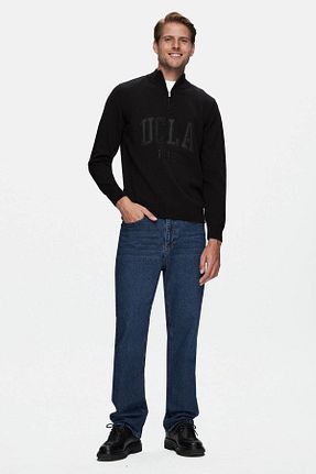 شلوار آبی مردانه پنبه ای Ucla - کد 863127639