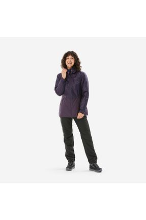 کاپشن اسکی بنفش زنانه Decathlon - کد 52588618
