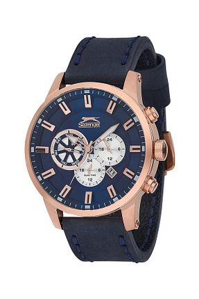 ساعت مچی سرمه ای مردانه 46-50 میلی متر Slazenger - کد 40721791