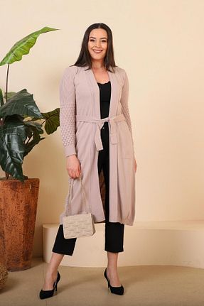 رویه حجاب طوسی زنانه اکریلیک Ferace - کد 473372542