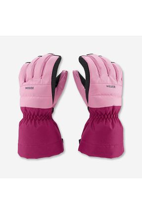دستکش اسکی صورتی بچه گانه Decathlon - کد 801091032