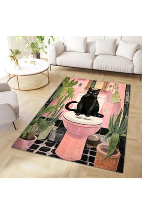 فرش رنگی قابل شستشو Rugs Modern Halı - کد 863127117