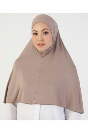 روسری قهوه ای پنبه پلی استر Differenza - کد 863127045