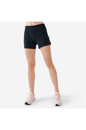 شوارک اسپرت مشکی زنانه فاق بلند Decathlon - کد 314102518