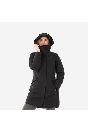 کاپشن اسپرت مشکی زنانه رگولار Decathlon - کد 800625142