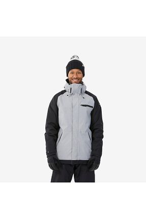 کاپشن اسکی طوسی مردانه Decathlon - کد 863144591