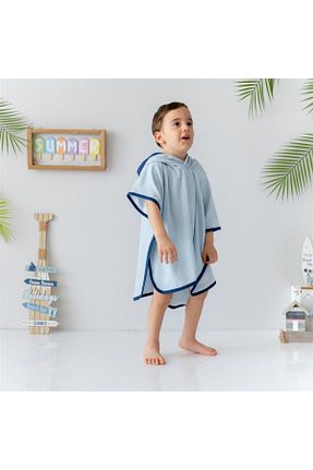 پانچو آبی بچه گانه پنبه ای Mama Yoyo Baby Kids - کد 750646471