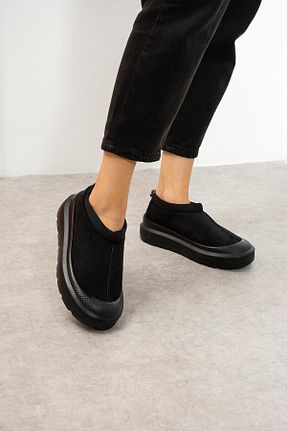 بوت / نیم بوت مشکی زنانه چرم مصنوعی ShoeTek - کد 863141467